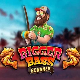 Official Slots logo: Bigger Bass Bonanza by Pragmatic Play at Beep Beep Casino
