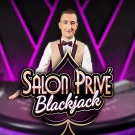 Blackjack Salon Privé slot icon by Ezugi, available at Beep Beep Casino