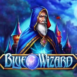 Blue Wizard logo by Quickspin Beep Beep Casino