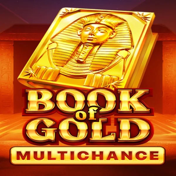 Book of Gold Multichance by Playson, showcased at beepbeep-casino.net – game logo