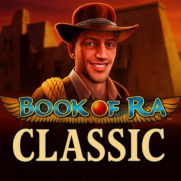 Book of Ra Classic logo by Novomatic Beep Beep Casino