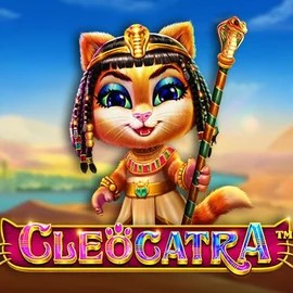 Official Slots logo: Cleocatra by Pragmatic Play at Beep Beep Casino