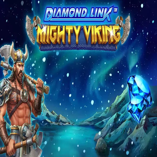 Official Slots logo: Diamond Link Mighty Viking by Greentube at Beep Beep Casino