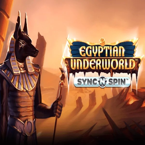 Egyptian Underworld slot logo by Greentube at Beep Beep Casino
