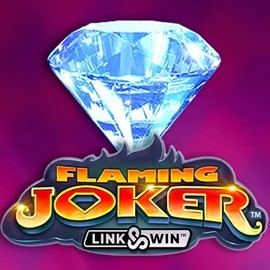Flaming Joker Link and Win online game logo by Barstruck on beepbeep-casino.net