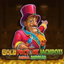Play Gold Factory Jackpots Mega Moolah slot by Aurum Signature Studios on beepbeep-casino.net