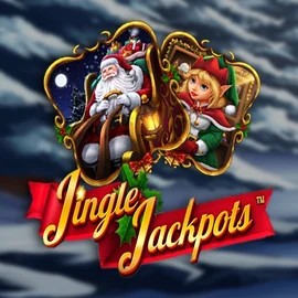 Jingle Jackpots by Dragon Gaming, showcased at beepbeep-casino.net – game logo