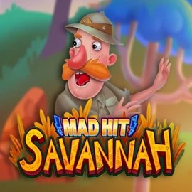Mad Hit Savannah slot visual from RubyPlay available on beepbeep-casino.net