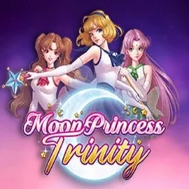 Moon Princess Trinity slot logo by Play’n GO at Beep Beep Casino