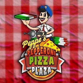 Peppe’s Pepperoni Pizza Plaza slot icon by Pragmatic Play, available at Beep Beep Casino