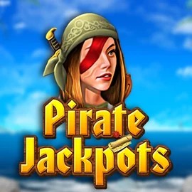 Pirate Jackpots logo by Belatra Games at Beep Beep Casino