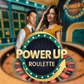 PowerUP Roulette logo by Pragmatic Play at Beep Beep Casino