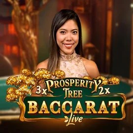 Prosperity Tree Baccarat game by Evolution – logo hosted on Beep Beep Casino