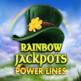 Rainbow Jackpots Power Lines logo by Red Tiger Gaming Beep Beep Casino