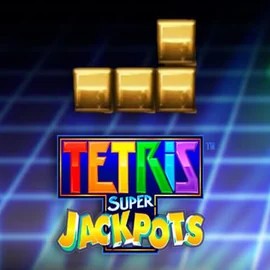 Jackpots logo of Tetris Super Jackpots from WMS at Beep Beep Casino
