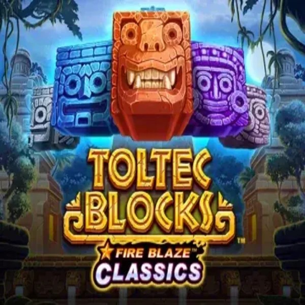 Enjoy Fire Blaze: Toltec Blocks by Rarestone Gaming – logo hosted on beepbeep-casino.net